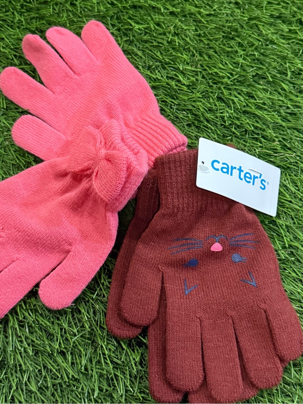 Carters Girls Glove lot - 2 pairs
